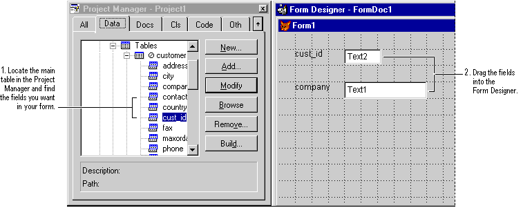 FoxProFormDesigner screenshot